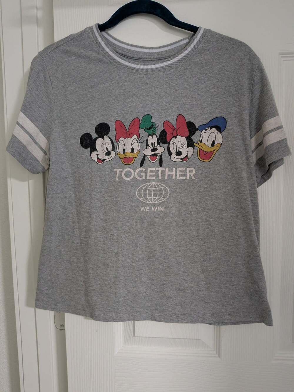 Disney Mickey and Friends Together T-Shirt Gray